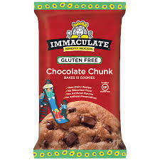 Gluten-free chocolate chunk cookie dough by Immaculate Baking